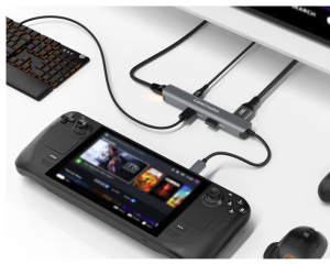 HUB CC USB-C HDMI 4K 60Hz USB LAN Steam Deck / Nintendo Switch