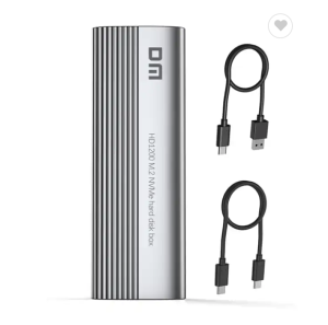 Kieszeń DM na dysk SSD M.2 NVME USB-C  10Gb/s
